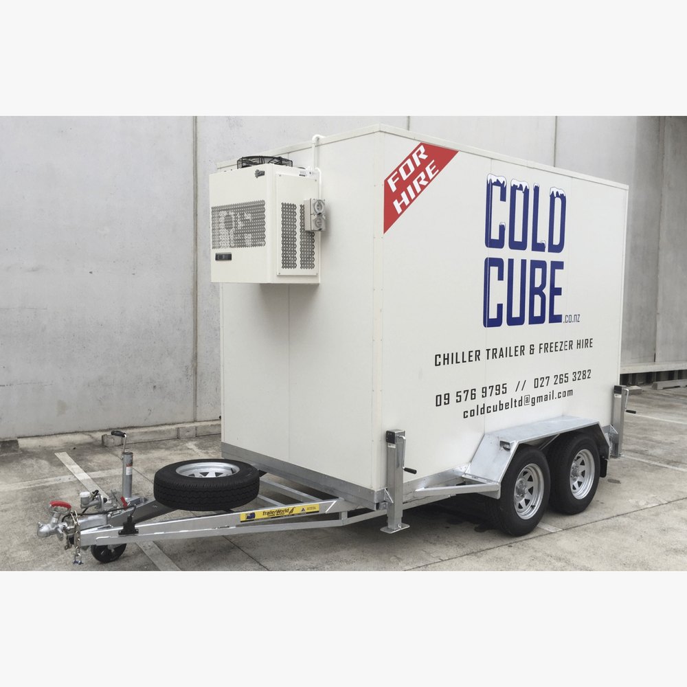 chiller and Freezer trailer